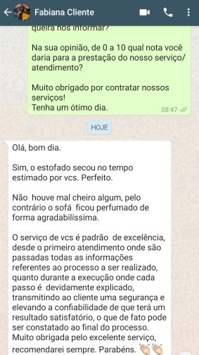 Depoimento de Fabiana